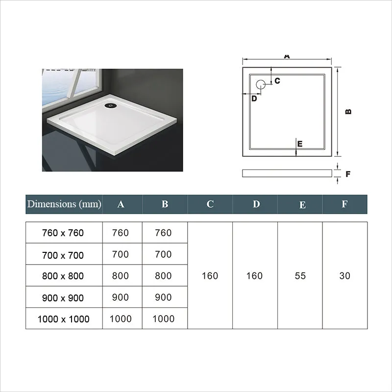 Aica Walk In Alta 200 cm Parete Per Doccia Fissa Barra Stabilizzatrice 90cm Vetro 8mm Semitrasparente Opaco Temperato Anticalcare