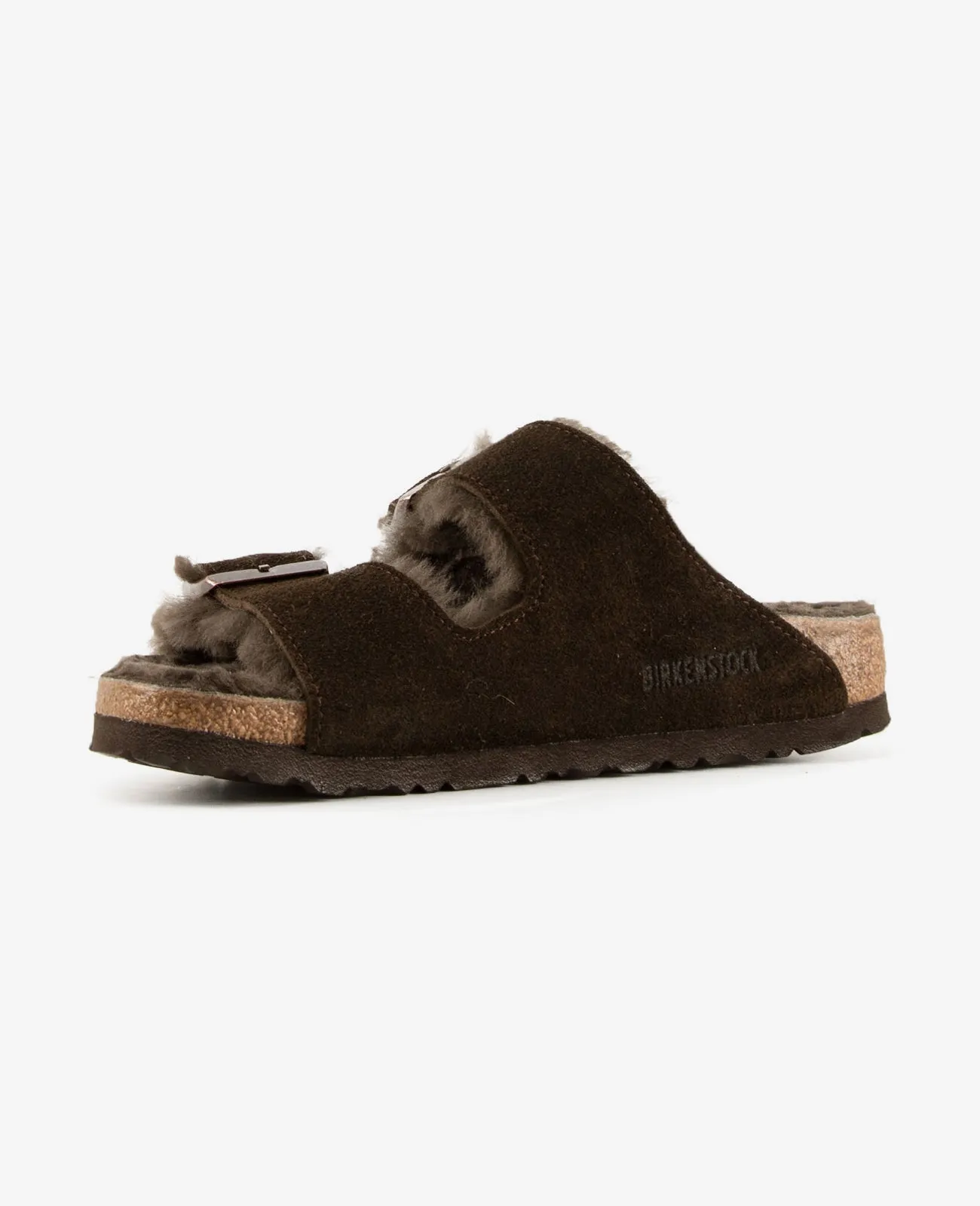 Arizona Shearling Suede Mocca