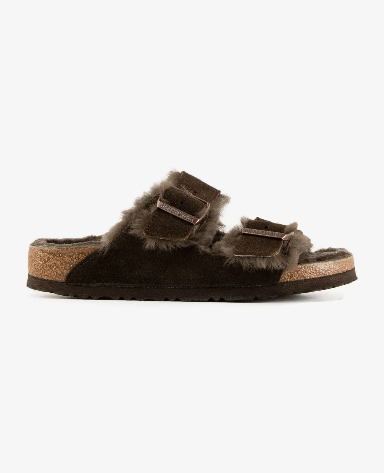 Arizona Shearling Suede Mocca