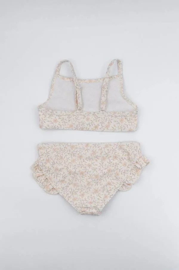 Bikini Bimba UV50  - FLOWER CREAM 244