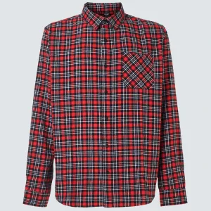 Camicia Flanella Oakley Podium Plaid LS Flannel