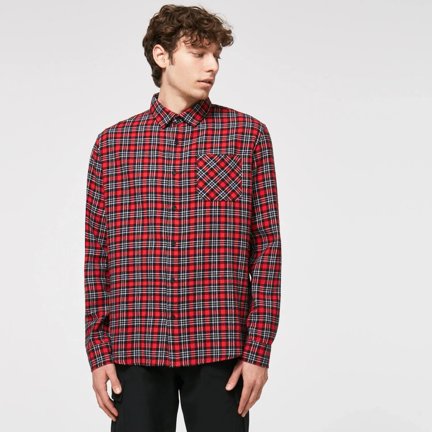 Camicia Flanella Oakley Podium Plaid LS Flannel