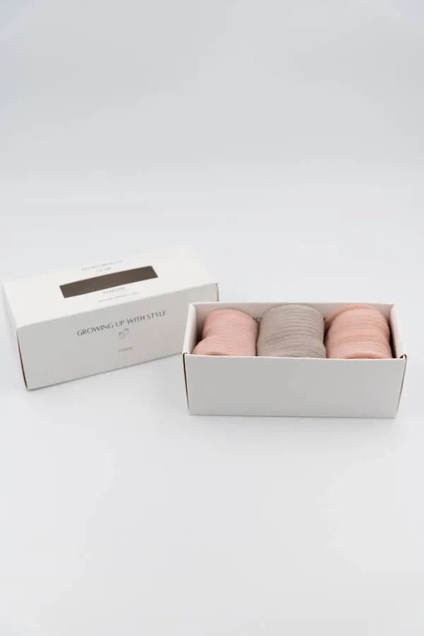 Free 3PC in GIFT BOX Calza Antiscivolo - ROSA 04