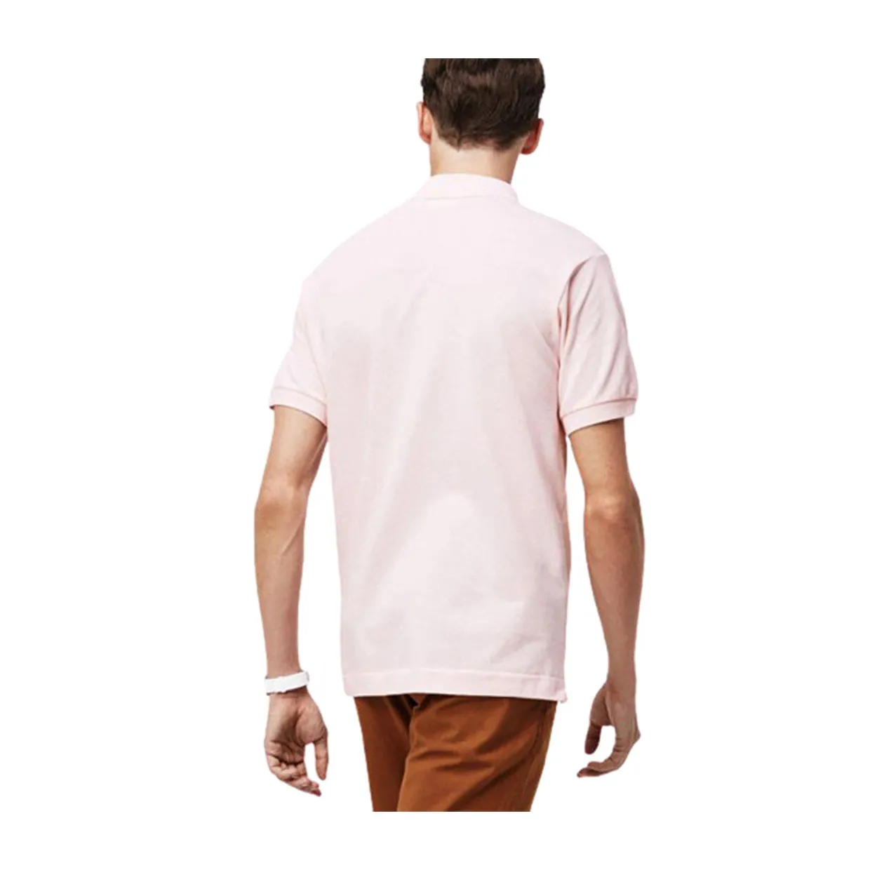 Polo Lacoste Slim Fit Rosa