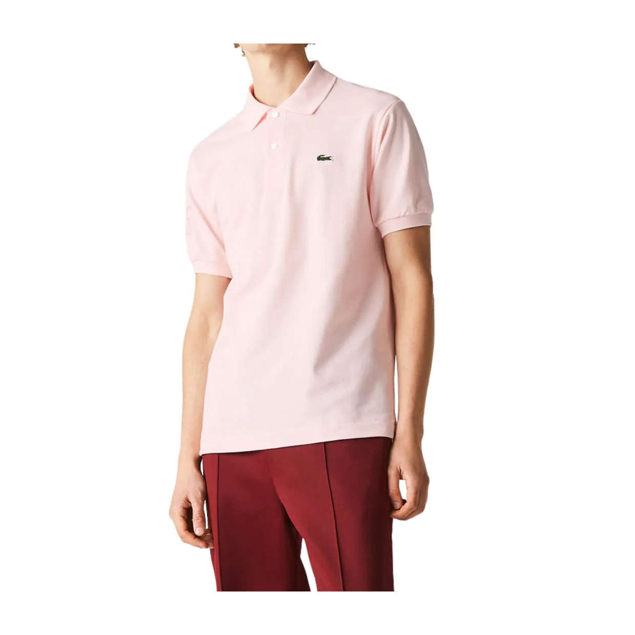 Polo Uomo Lacoste Classic Fit Rosa (T03)