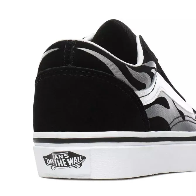 SCARPE KIDS SUEDE FLAME OLD SKOOL