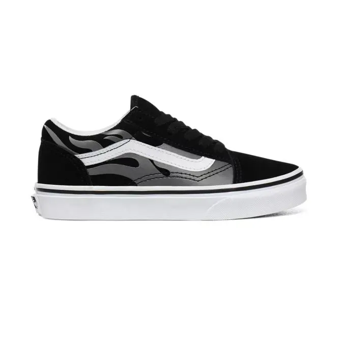 SCARPE KIDS SUEDE FLAME OLD SKOOL