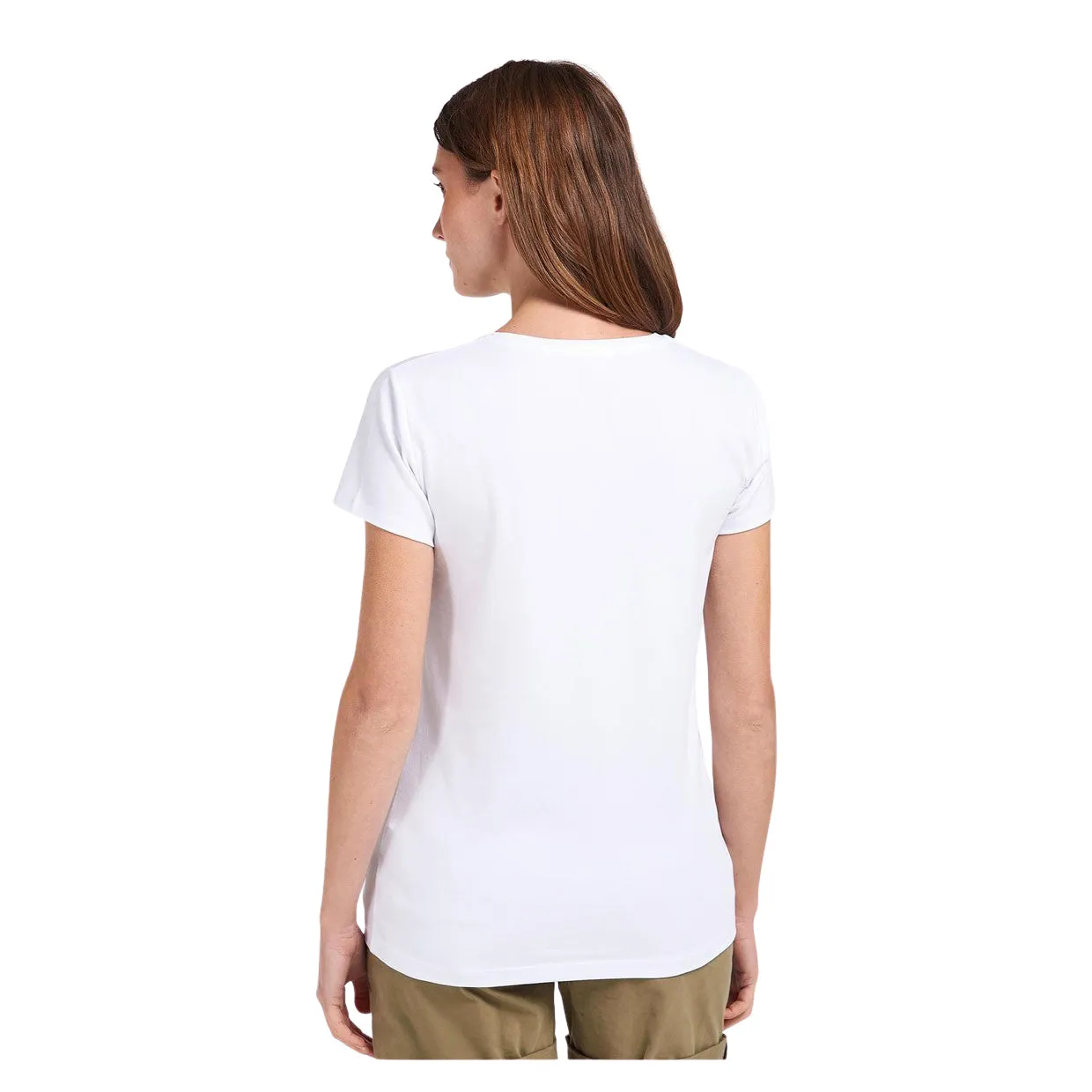 T-shirt Barbour Rowen Bianco