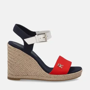 Tommy Hilfiger Striped Wedge Heels